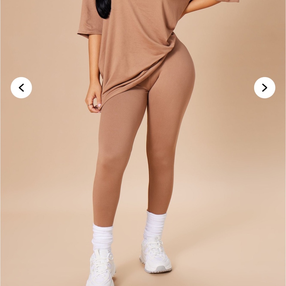 Gray twisted back top/pant set